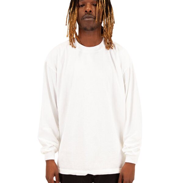 Men's Garment Dyed Long Sleeve T-Shirt Thumbnail