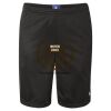 Unisex Polyester Mesh 9" Shorts with Pockets Thumbnail