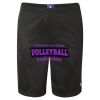 Unisex Polyester Mesh 9" Shorts with Pockets Thumbnail