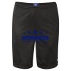 Unisex Polyester Mesh 9" Shorts with Pockets Thumbnail