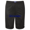 Unisex Polyester Mesh 9" Shorts with Pockets Thumbnail